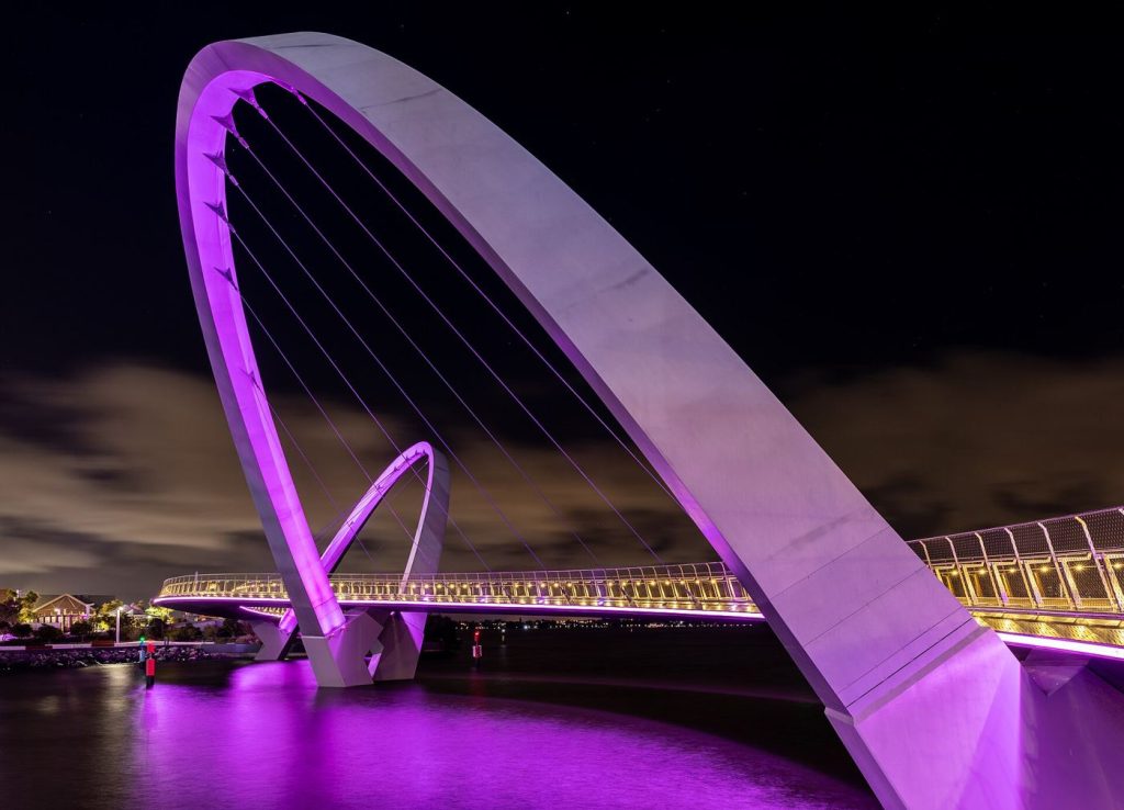 A bridge structure